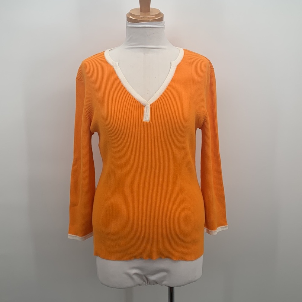 Monterey Bay V Neck Sweater Size M